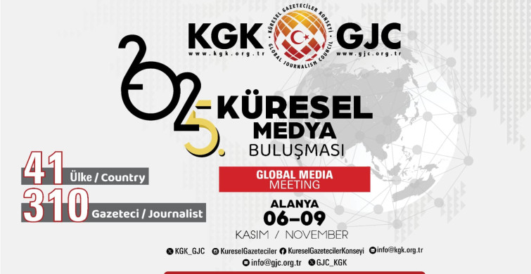 KGK “5. Küresel Medya Buluşması” Alanya’da başlıyor