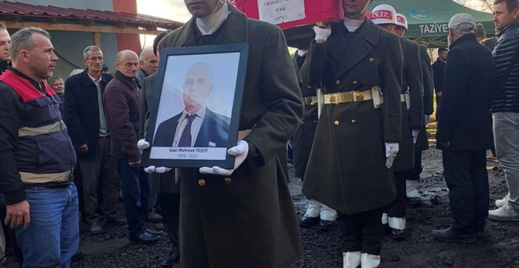 Kıbrıs Gazisi Mehmet Yeşer Ordu'da Son Yolculuğuna Uğurlandı