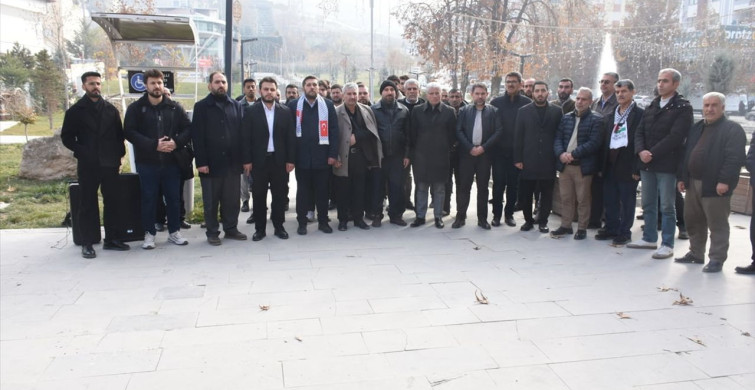 Kilis ve Malatya'da Gazze Saldırıları Protesto Edildi