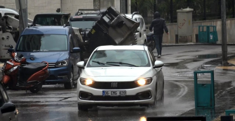 Kilis'te Etkili Yağış ve Sis