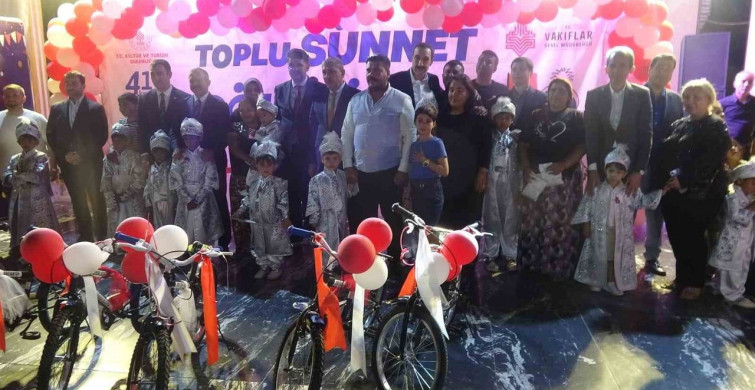 Kilis’te geleneksel sünnet şöleni: 25 çocuk sünnet oldu