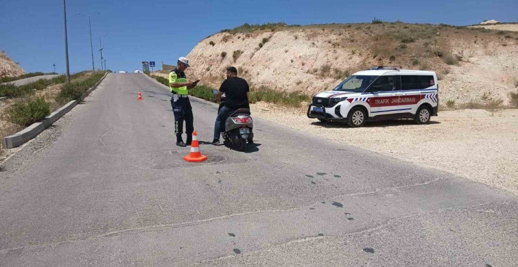 Kilis'te motosiklet sürücülerine özel denetim