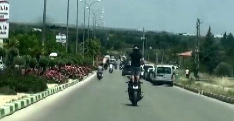 Kilis’te Motosikletli Akrobatik Hareketlere Cezası