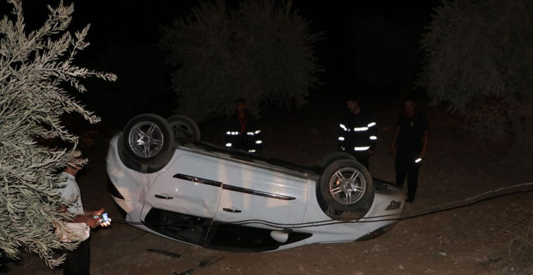 Kilis'te Otomobil Devrildi, 1 Yaralı