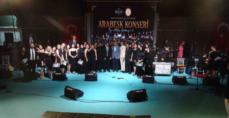 Kilis'te sınırdan sesler korosu konserine yoğun ilgi