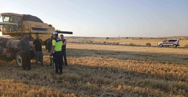 Kilis'te traktör ve tarım araçlarına trafik denetimi