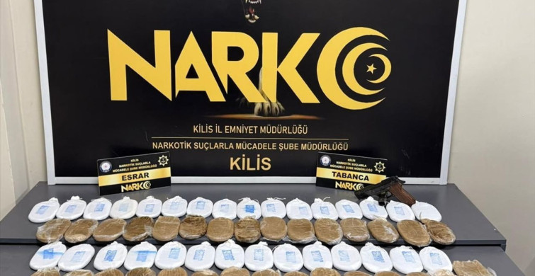 Kilis'te Uyuşturucu Operasyonu: 17 Kilo Sentetik Madde Ele Geçirildi
