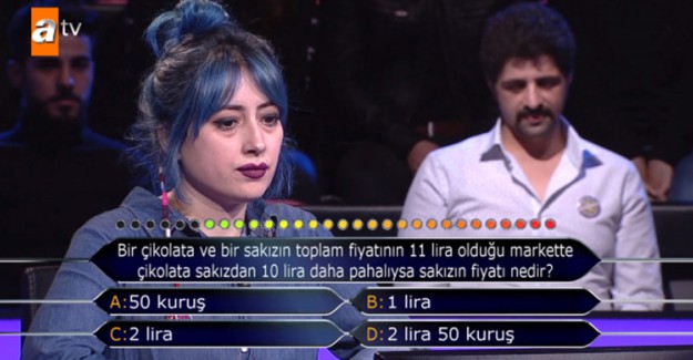 Kim Milyoner Olmak İster'e Damga Vuran Matematik Sorusu Sosyal Medyayı Salladı