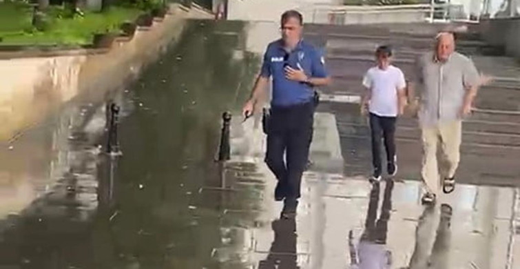 Kimliğini kaybeden öğrenciye polis desteği