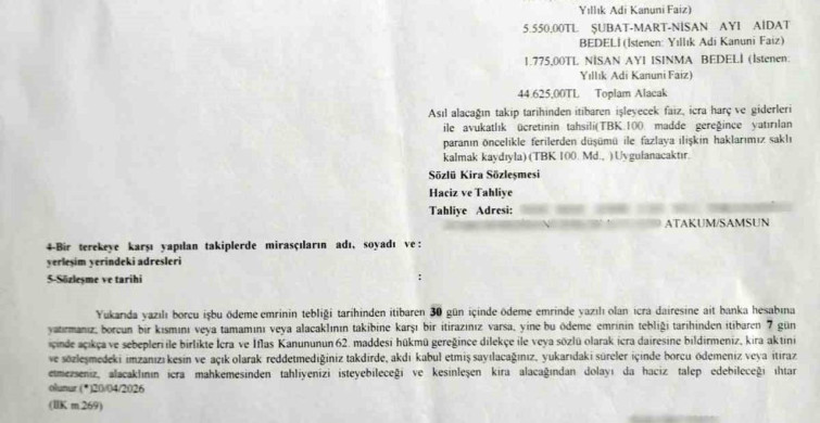 Kiracısına ulaşamayan ev sahibinden dikkat çeken protesto
