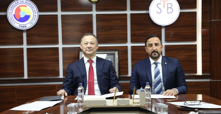Kırgız Büyükelçi Kazakbaev, Sivas Ticaret Borsası'nı Ziyaret Etti