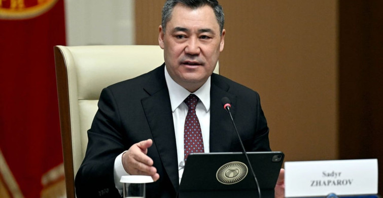 Kırgızistan Cumhurbaşkanı Caparov, Avrupa Parlamentosu Heyetini Ağırladı