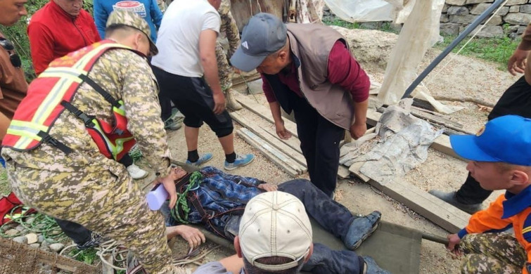 Kırgızistan'da 65 Yaşındaki Adam 16 Gün Kuyuda Mahsur Kaldı