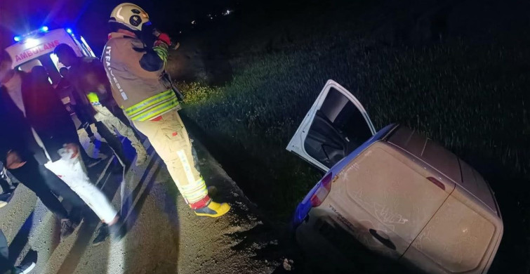 Kırıkhan'da Trafik Kazası: Sürücü Yaralandı