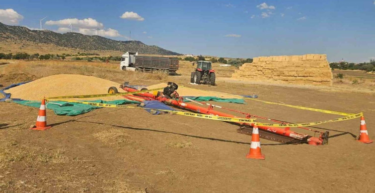Kırıkkale'de hububat elevatörünün devrilmesi sonucu 18 yaşındaki işçi hayatını kaybetti