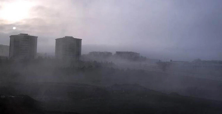Kırıkkale'de Oluşan Yoğun Sis Ulaşımı Olumsuz Etkiledi