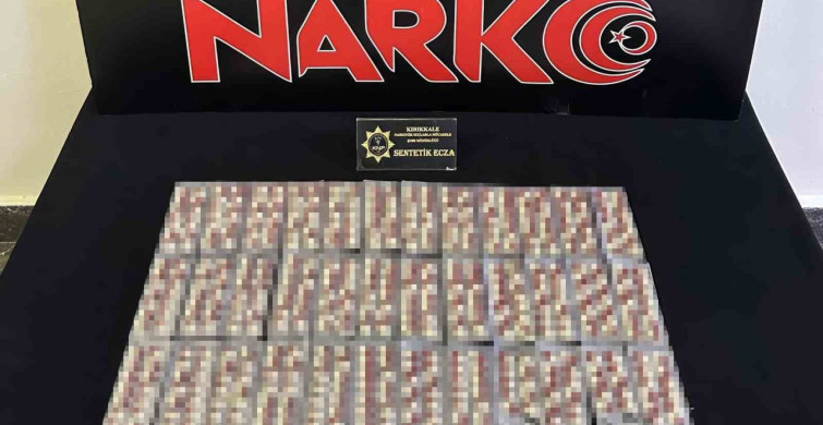 Kırıkkale'de Uyuşturucu Operasyonu: 493 Hap Ele Geçirildi