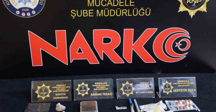 Kırıkkale'de uyuşturucu operasyonunda 2 kişi tutuklandı