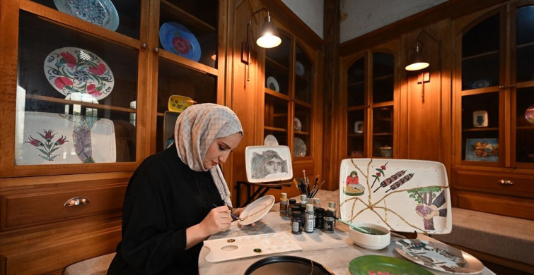 Kırılan Tabaklar Sanata Dönüşüyor: Gaziantep'te Sıfır Atık Projesi