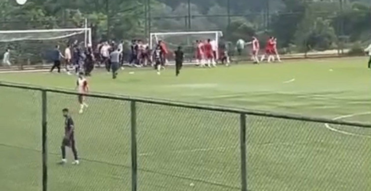 Kırklareli Amatör Maçında Gergin Anlar