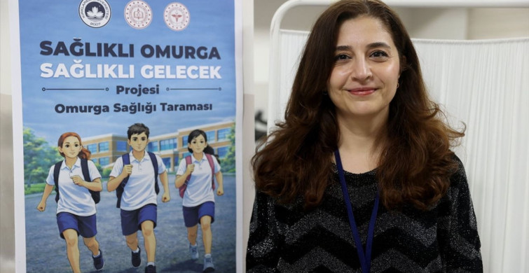 Kırklareli'de Ortaokul Öğrencilerine Skolyoz Taraması Başladı