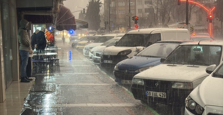 Kırklareli'de Sağanak ve Dolu Etkisi