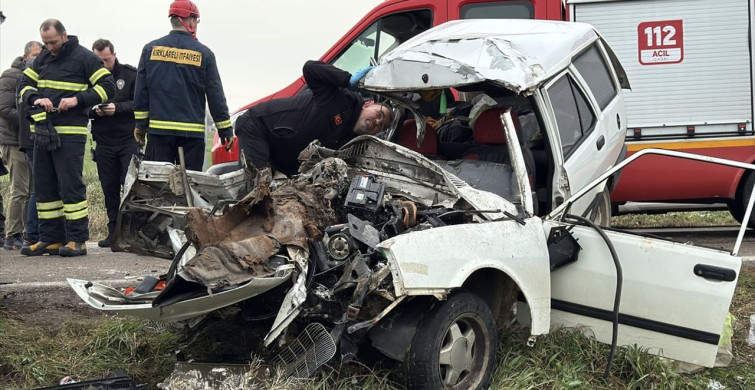 Kırklareli'nde Kamyon-Otomobil Kazası: 1 Ölü, 1 Yaralı