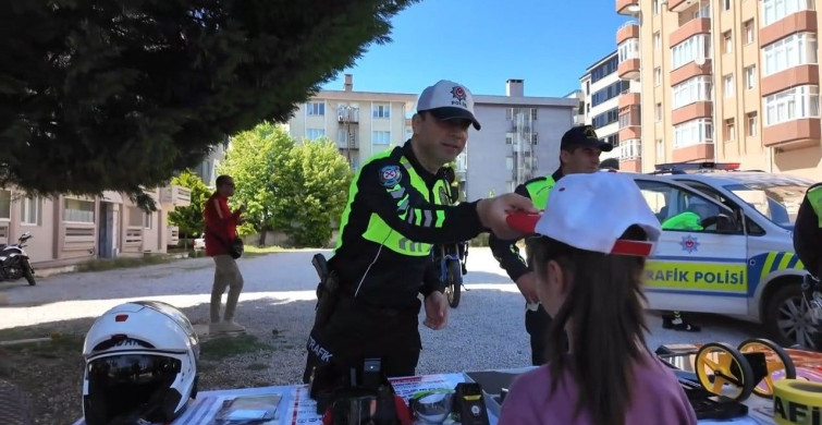 Kırklareli'nde Uygulamalı Trafik Eğitimi