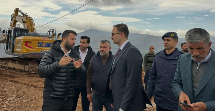 Kırsal Konut Çalışmaları İnlice'de Devam Ediyor