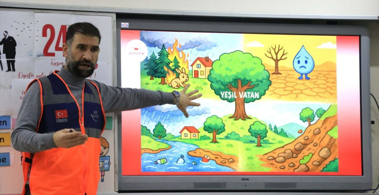 Kırsal Okullarda Kitap Sevgisi ve Afet Bilinci Aşılanıyor