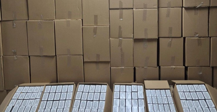 Kırşehir'de 1 Milyon Makaron Ele Geçirildi