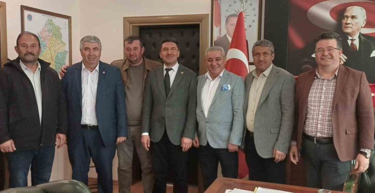 Kırşehir'de Beyazay'dan Meclis Başkanı'na Ziyaret