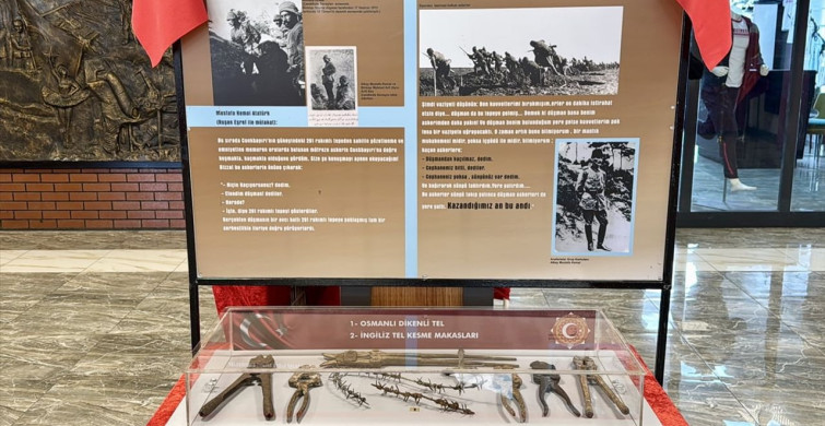 Kırşehir'de Çanakkale Savaş Objeleri ve Fotoğrafları Sergisi Açıldı
