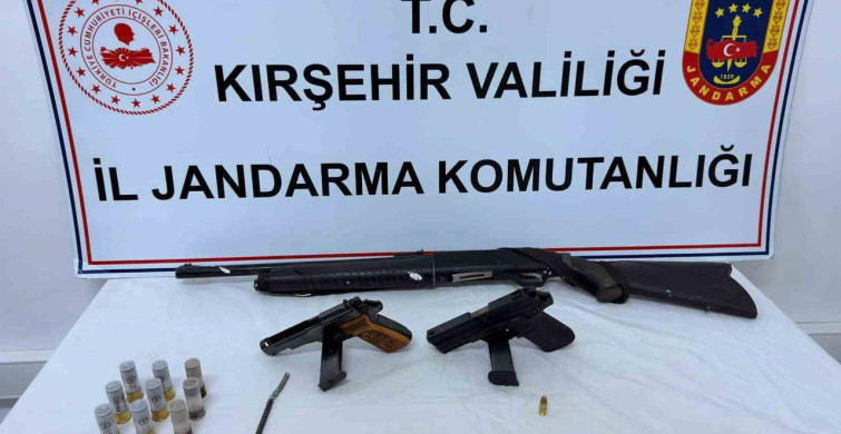 Kırşehir'de Ruhsatsız Silah Operasyonu Gerçekleşti