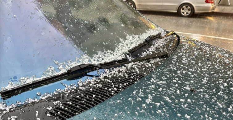 Kırşehir'de Sağanak ve Dolu Alarmı