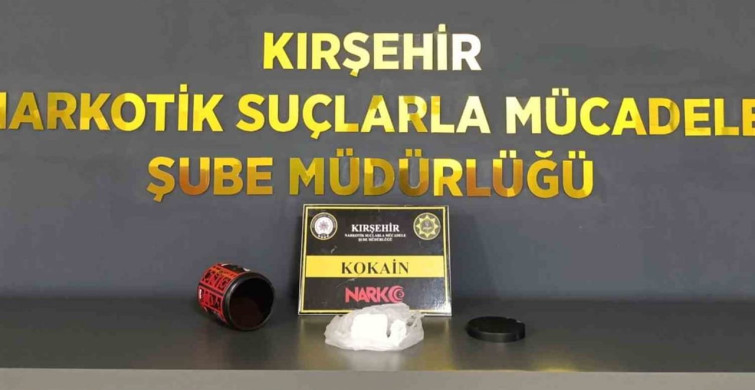 Kırşehir'de uyuşturucu operasyonu: 1 tutuklama