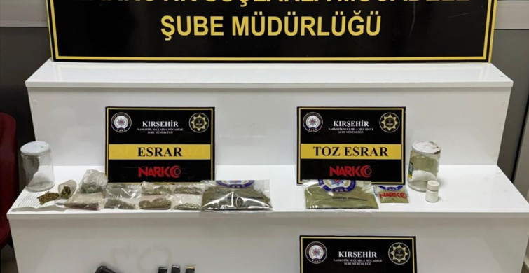 Kırşehir'de Uyuşturucu Operasyonu: Şüpheli Tutuklandı