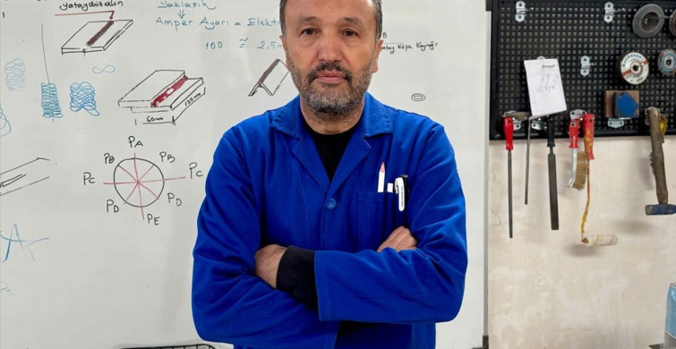 Kırşehir'de Yükümlüler Kaynakçılığı Öğreniyor