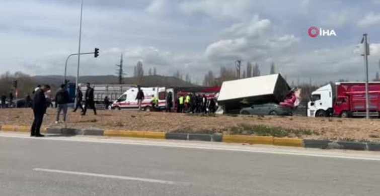 Kırşehir'de Zincirleme Trafik Kazası