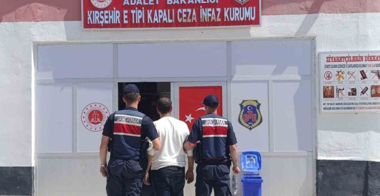 Kırşehir'in Akpınar ilçesinde aranan hükümlü yakalandı