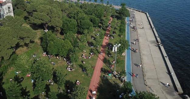 Kısıtlamasız İlk Pazar Gününde Caddebostan Sahili