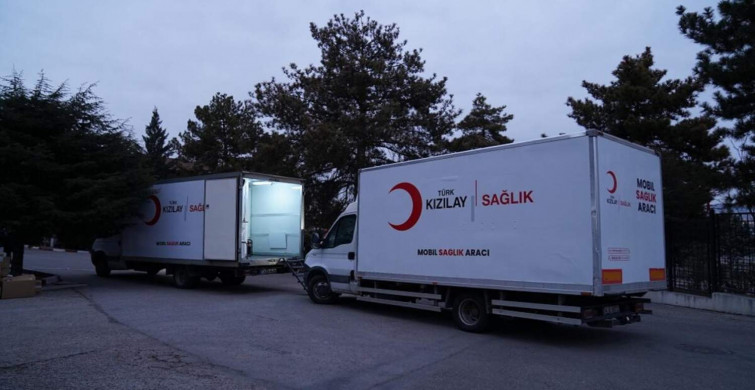 Kızılay afetzedelere hizmetlerine devam ediyor: Sağlık hizmet noktaları güncellendi