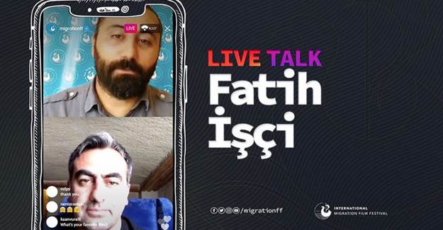 Kızılay Yapım Sorumlusu Fatih İşçi Uluslararası Göç Filmleri Festivali'nde