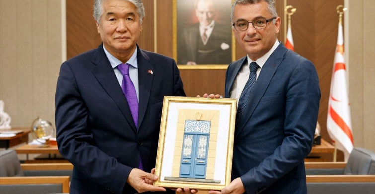 KKTC Cumhurbaşkanı Erhürman, TÜRKSOY Genel Sekreterini Ağırladı