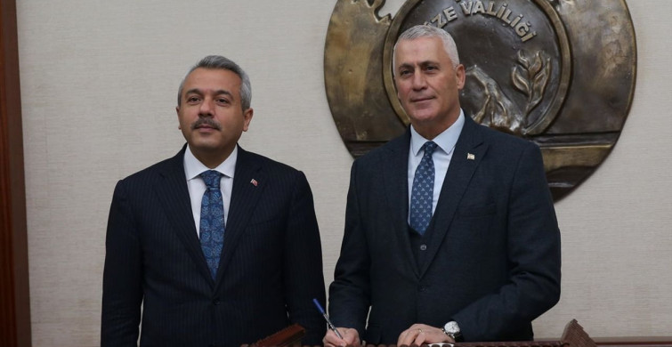 KKTC Ekonomi ve Enerji Bakanı Amcaoğlu, Rize'de Vali Baydaş'ı Ziyaret Etti