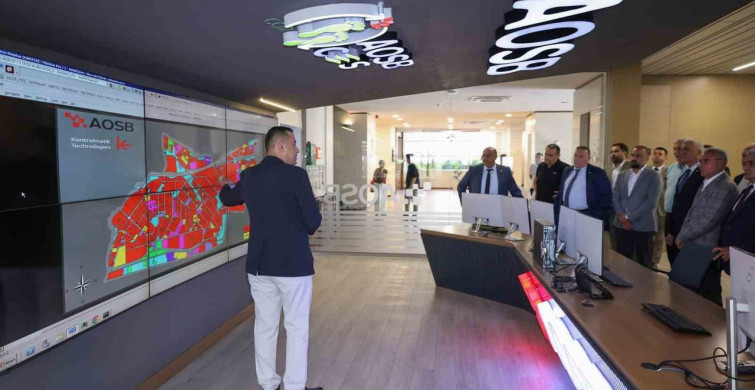 Kktc heyeti aosb’nin dijital altyapısını yerinde inceledi
