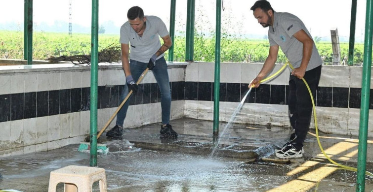 Koca Bektaş Dede dergahı’nın çevresi yenileniyor