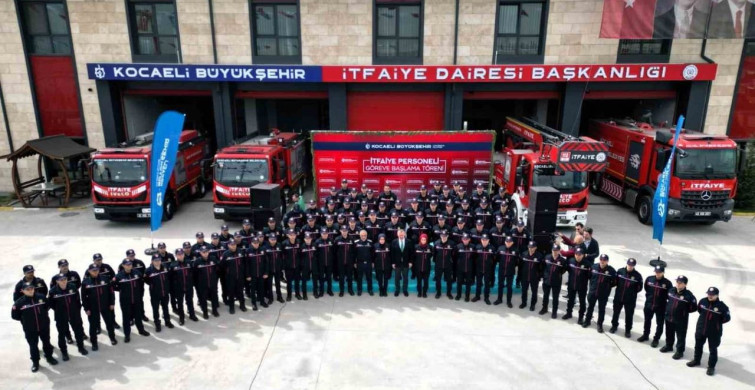 Kocaeli itfaiyesi son 1 yılda 13 bin 585 olaya müdahale etti