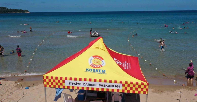 Kocaeli sahillerinde bir haftada 33 kişi boğulmaktan kurtarıldı