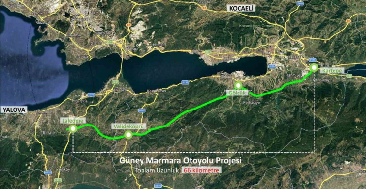 Kocaeli-Yalova otoyolu projesinin imar planı değişiklikleri onaylandı